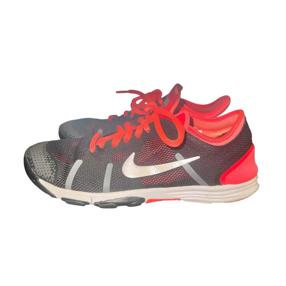 Nike Lunarelement Running Sneakers Women’s Size 7 Black Pink Mesh Shoes
